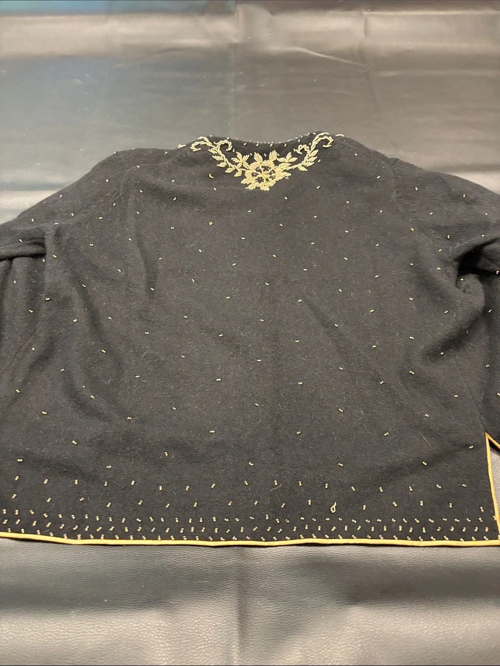 Vintage Asian Style Wool Cardigan